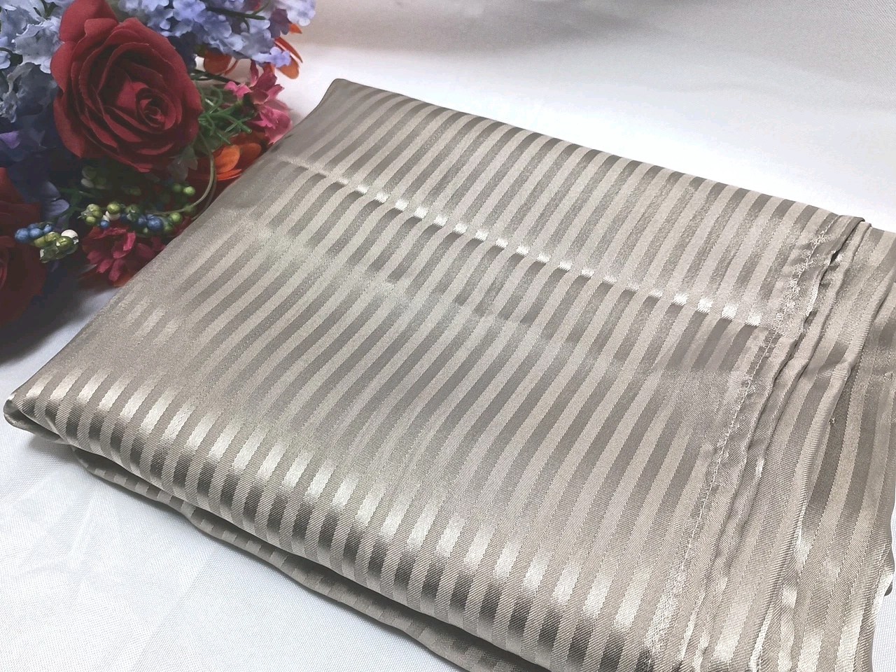Satin-Silk Bed Sheet Full Size gallery