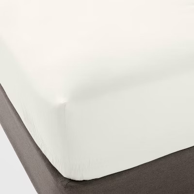 400 Thread Count Performance Fitted Sheet Stripe - Threshold gallery