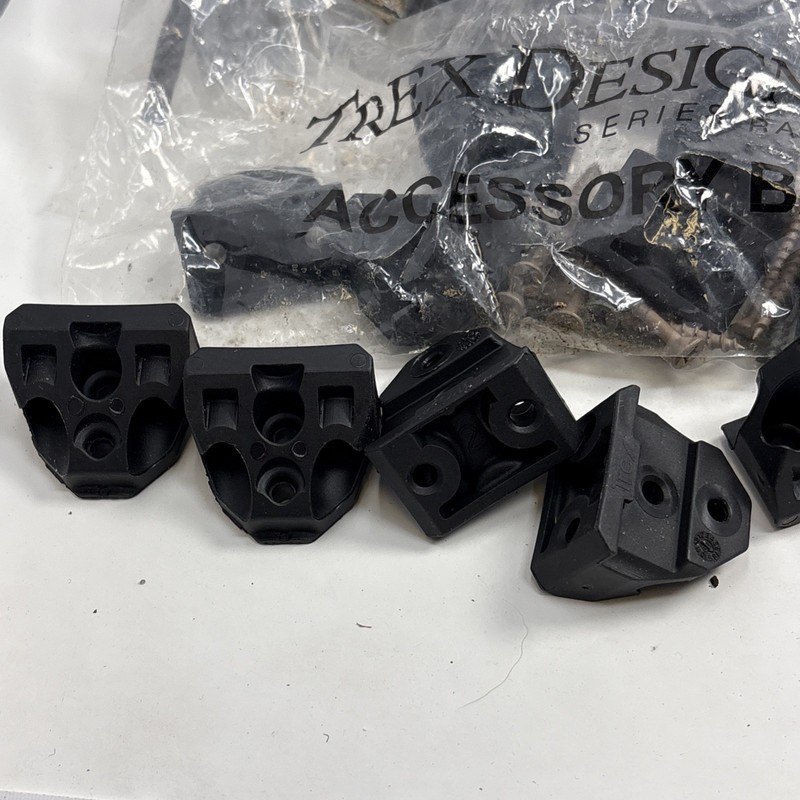 Trex Hidden Deck Fasteners Clips + Screws Railing Accs Bulk Lot Square Bit gallery