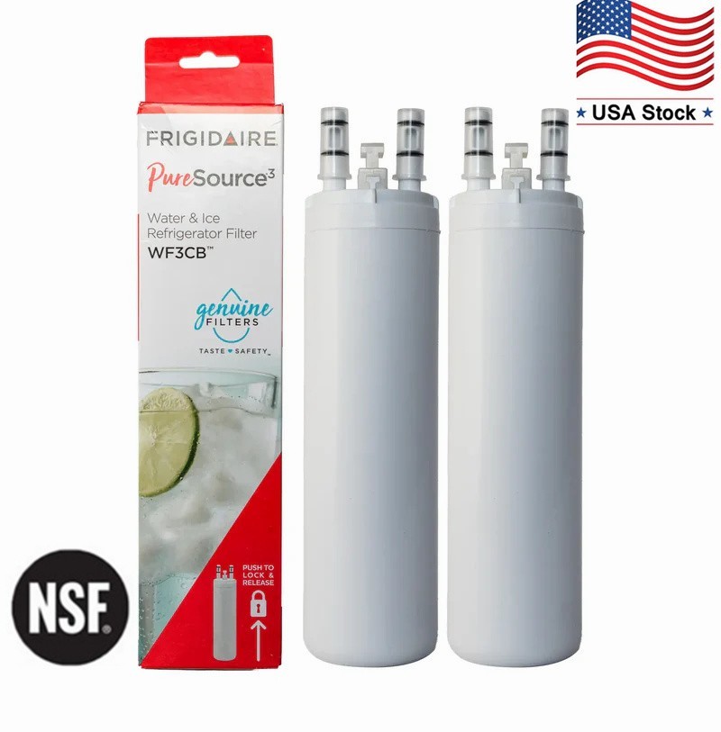 2 Pack Frigidaire WF3CB PureSource 3 Replacement Refrigerator Water Filter gallery