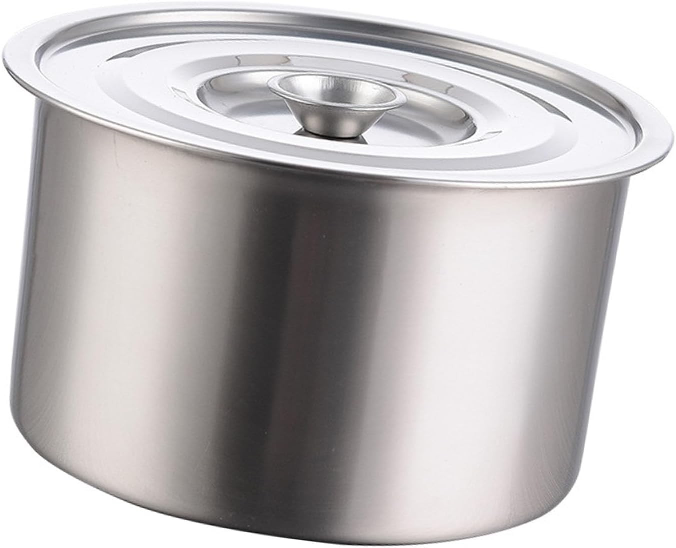 Stockpot Stainless Steel Strong Material 1.2L with Lid for Seasoning Soup Pot, gallery