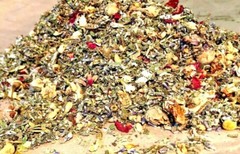 Jasmine Marshmallow Rose Lavender Chamomile Raspberry Feverfew No.7 Herb Blend
