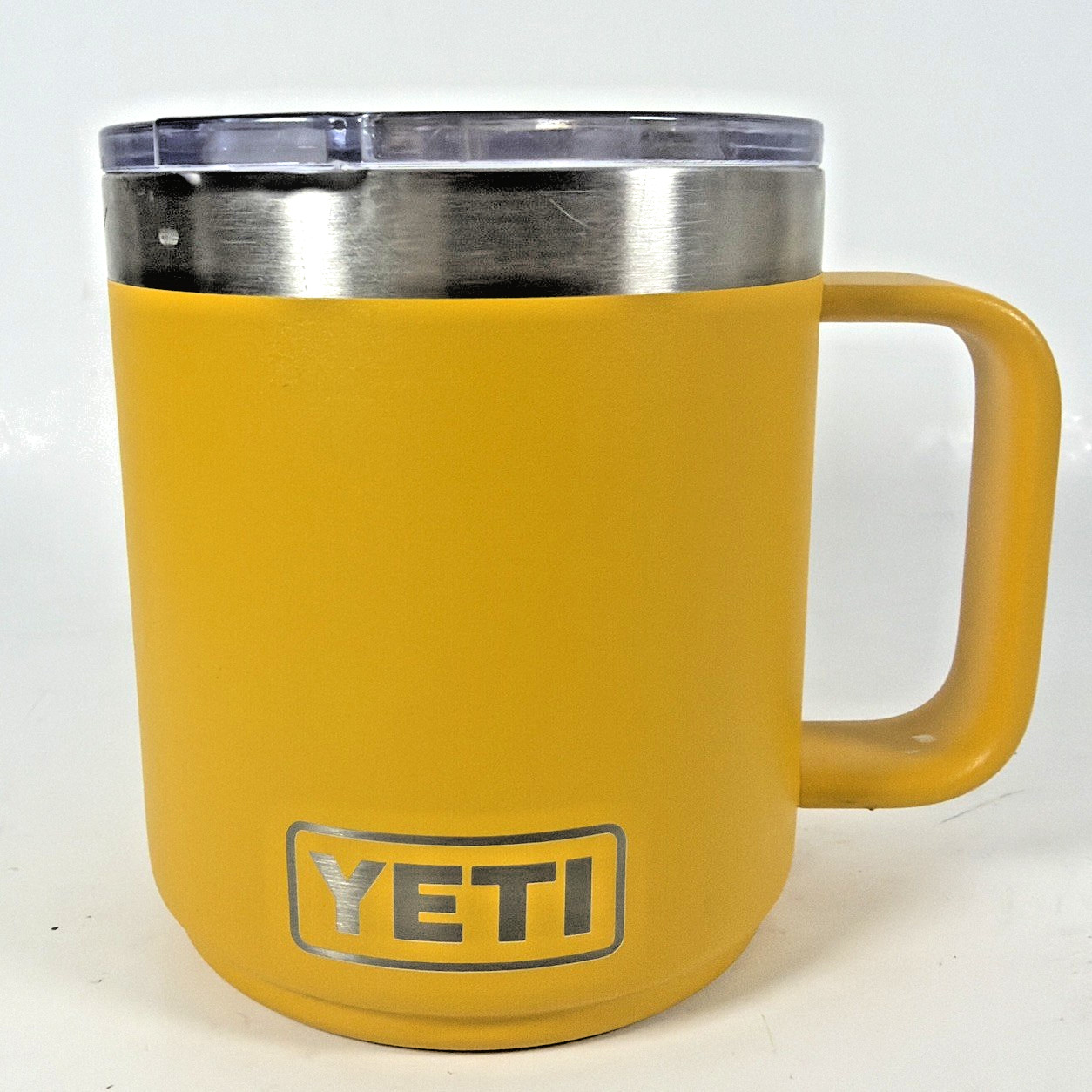 10 oz YETI Mug Rambler Alpine Yellow with Lid gallery