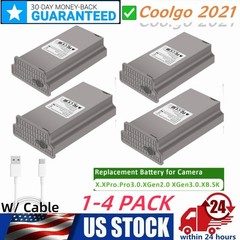 ✅4x Battery Replace for Tactacma Hunting Camera Reveal X Gen 3.0, 2.0, X Pro 3.0