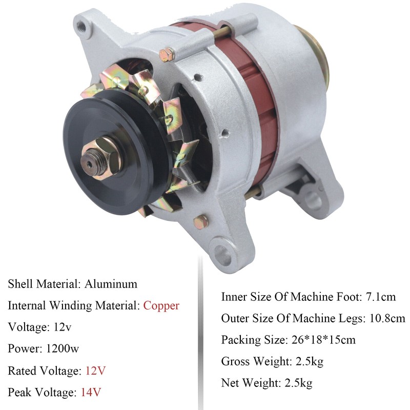 1500W Permanent Magnet Synchronous Generator Constant Voltage Alternator AC gallery