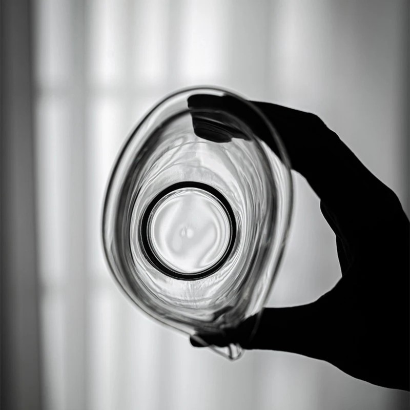 Highly Transparent Glass Fairness Cup 280ml 9.4oz Tea Dispenser Chinese Tea Set gallery