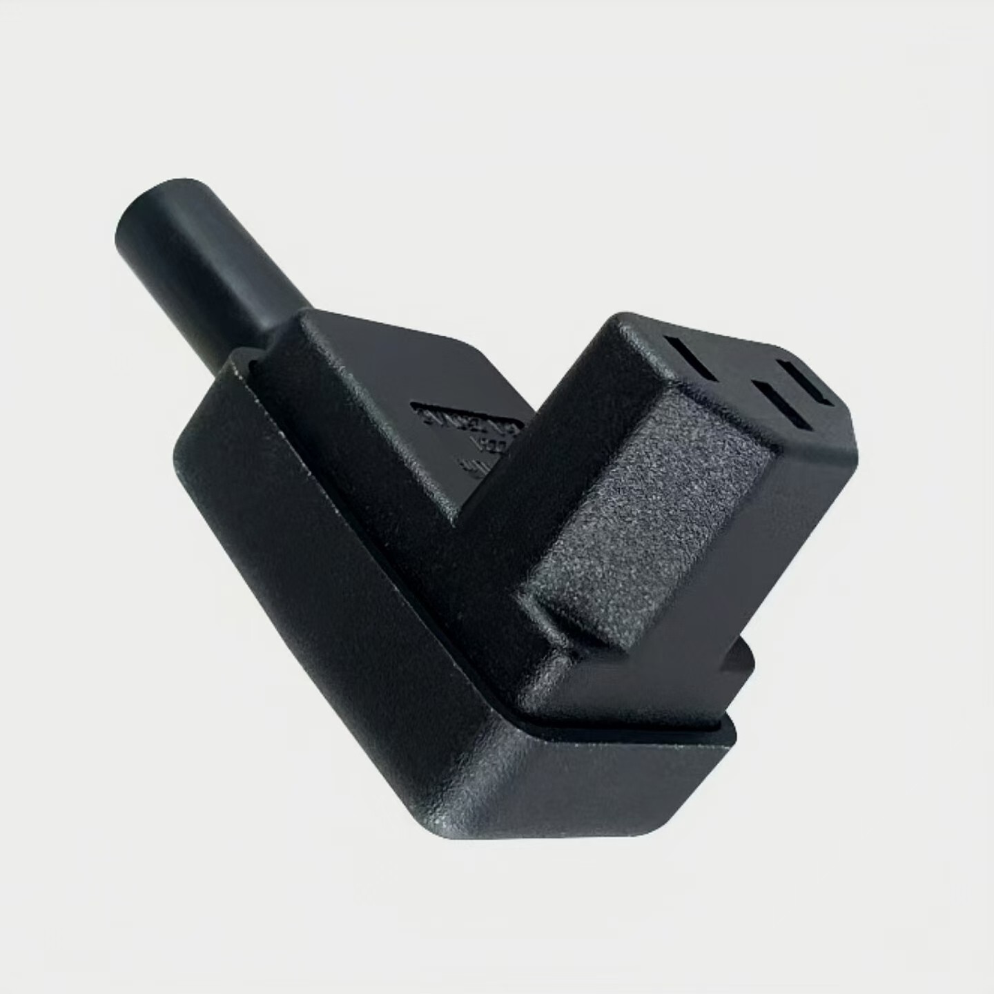 IEC C13 Ac Power Plug Lower Bend UL Certification, 10A/15A 250Vac Power Plug gallery