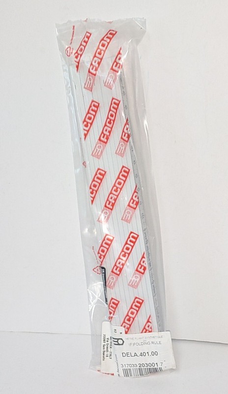 FACOM Plastic Folding Ruler 2M DELA.401.00 Composite Ruler Brand New gallery