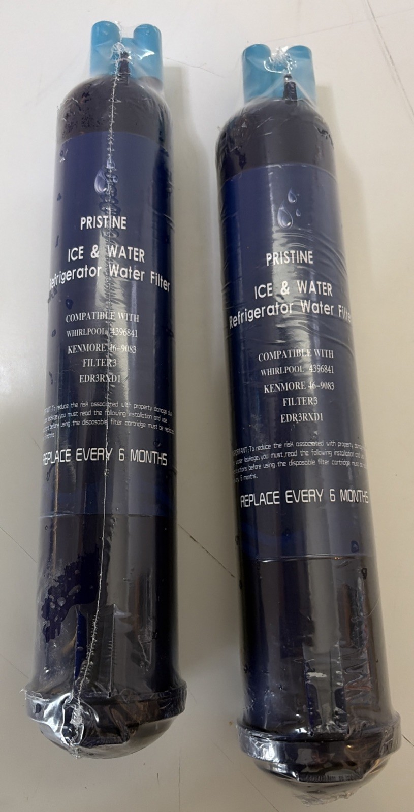 Pristine Refrigerator Ice & Water Filter #3 Fits WP:4396841, KM:46-9083 EDR3RXD1 gallery