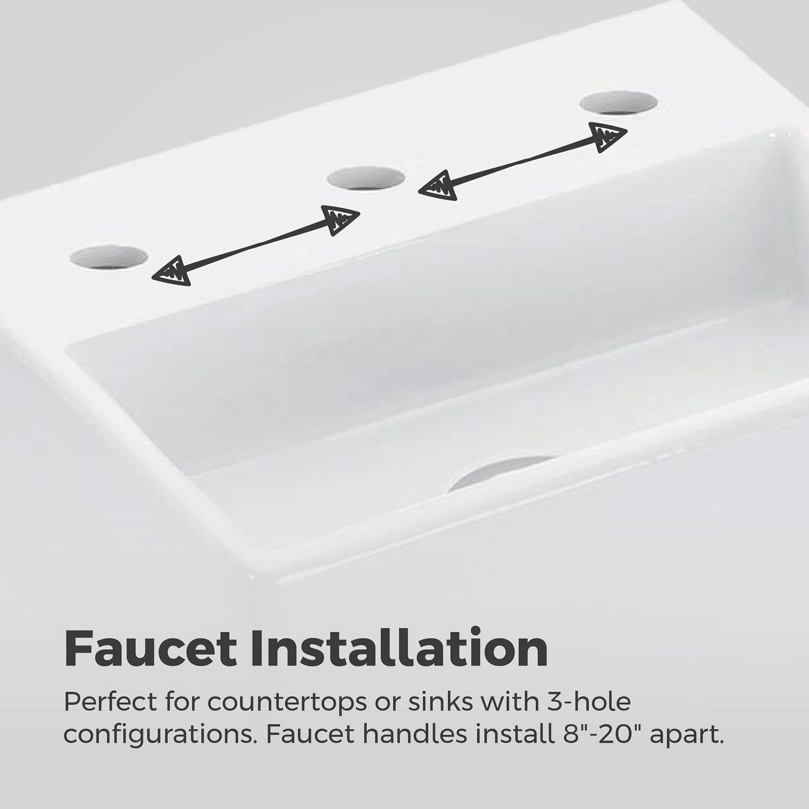 Courant Bathroom Sink Faucet, 8-Inch Widespread, 2-Handle, 3-Hole, Brushed Nicke gallery