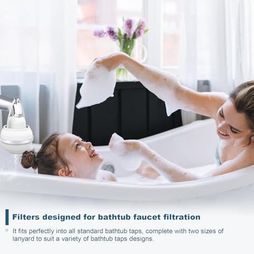 JUSTOWE BATH BALL FILTER 8 STAGES BATH FILTER HL-57 - WHITE gallery