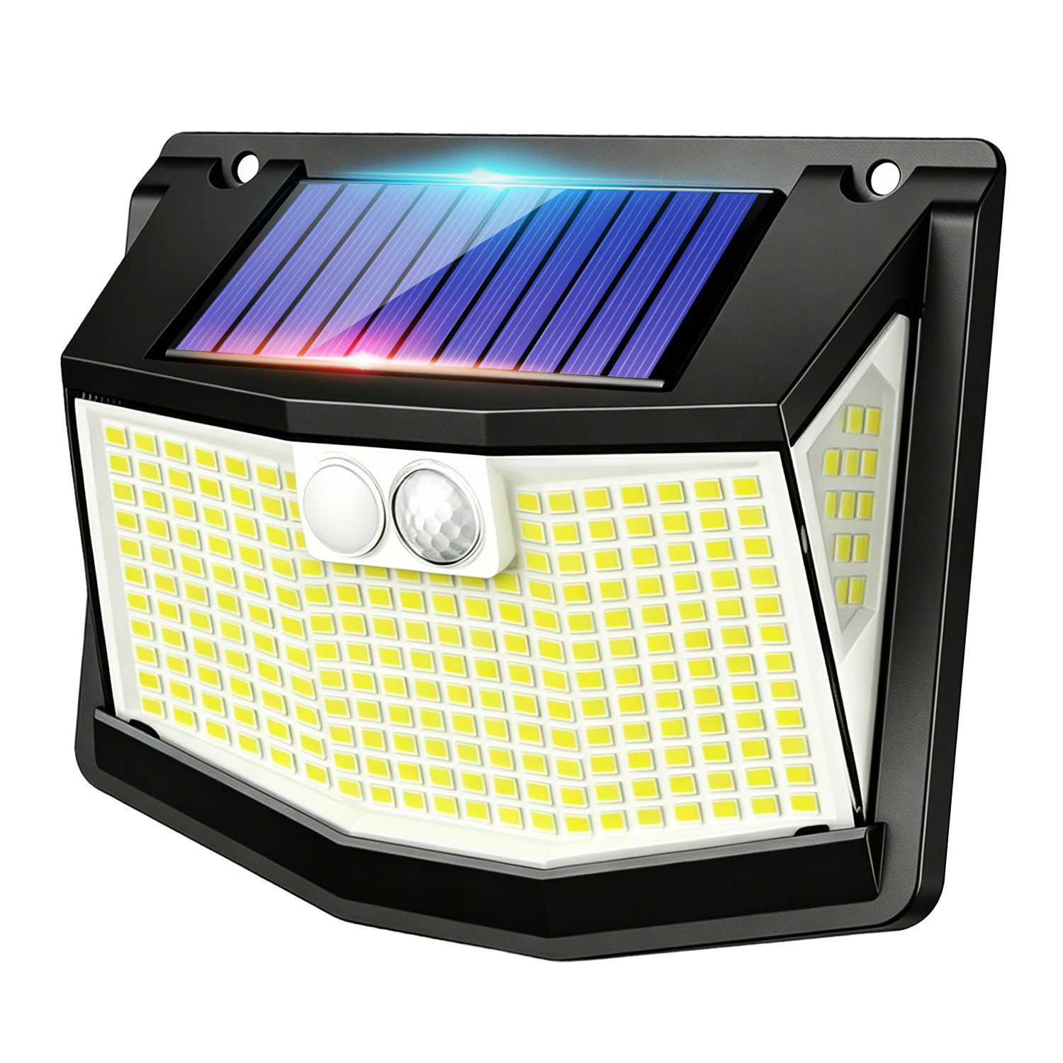 Solar Power 248 LED Lights Outdoor PIR Motion Sensor Security Garden Wall Lamp gallery