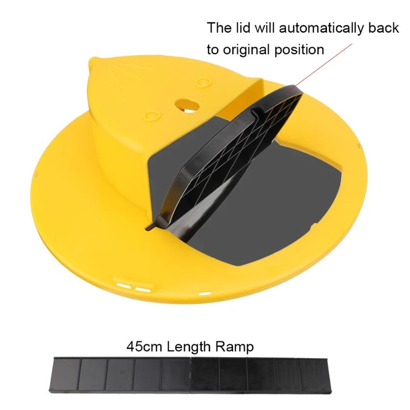 Mouse Rat Trap Flip & Slide Mouse Trap Bucket Catcher Mousetrap Slide Bucket Lid gallery