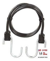 – 24” EPDM Rubber Cargo Strap – for Tarps and Trailer 24” (Adjustable) 10 Pack