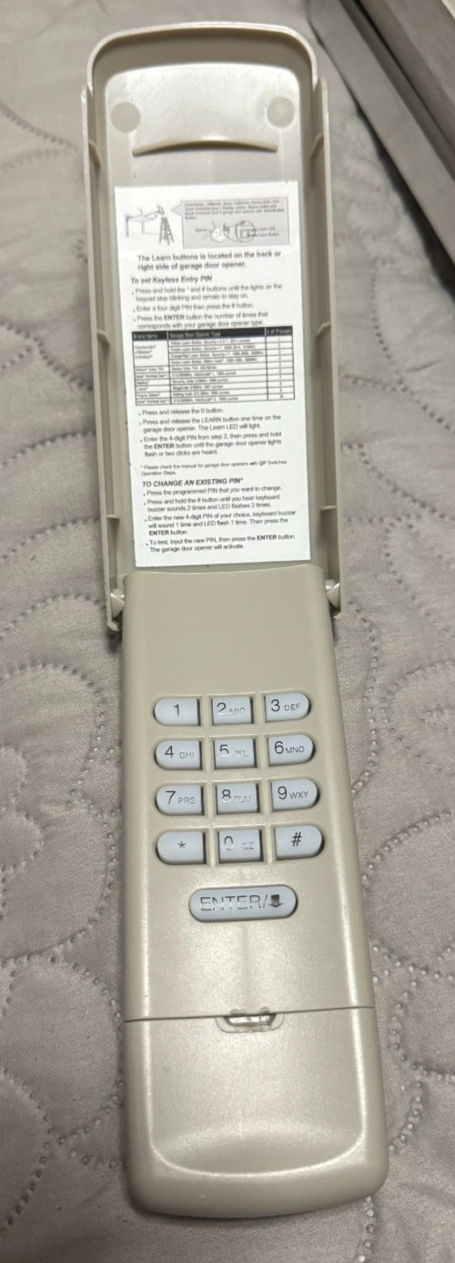 Universal Wireless Garage Door Keypad gallery