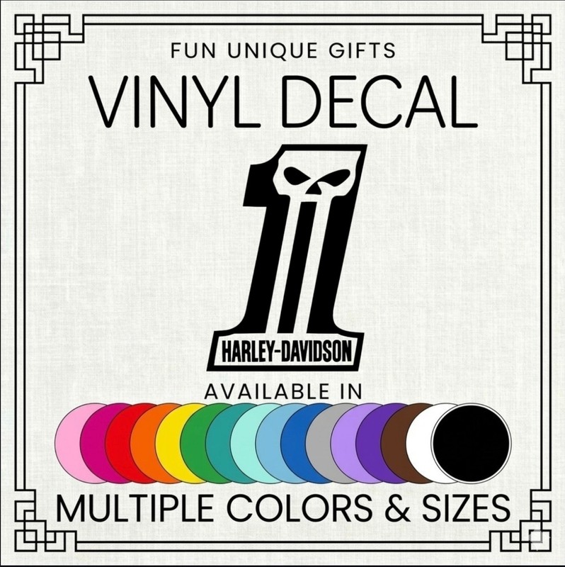 Harley Vinyl Decal Sticker -Multiple Colors & Sizes- SHIPS FREE! gallery