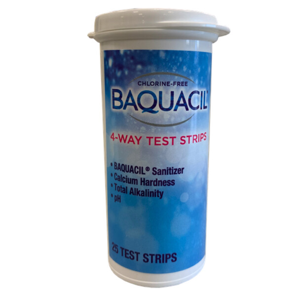 Baquacil 4-Way Test Strips with Oxidizer Pad gallery