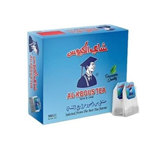 Arabic Black Tea AL - KBOUS Tea ( 100 Tea Bags ) Original * شاي الكبوس * gallery