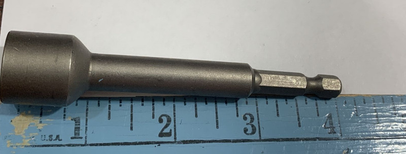 New 9/16" NUT DRIVER w/ Quick Release Hex Shank Lot of 2 FREE SHIPPING gallery