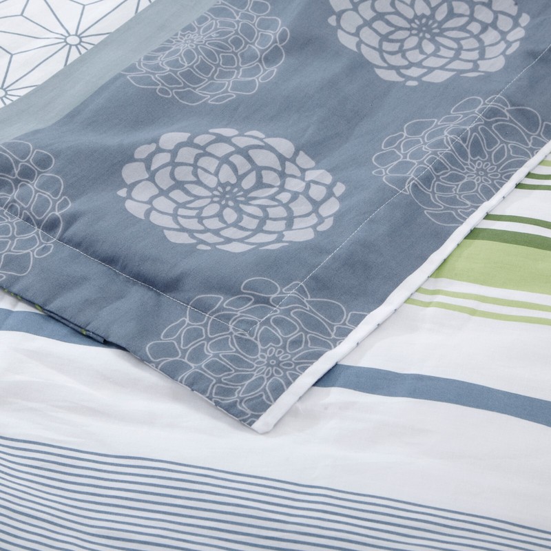 Serene Comforter Set: 1 Comforter + 2 Pillow Shams 100% Cotton Shell gallery