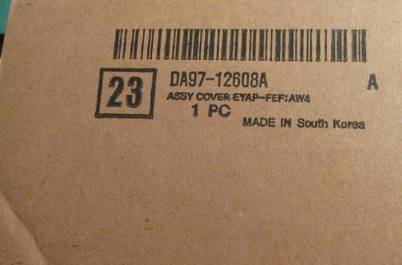 Samsung Refrigerator - EVAPORATOR COVER ASSEMBLY - DA97-12608A - New - Open Box gallery