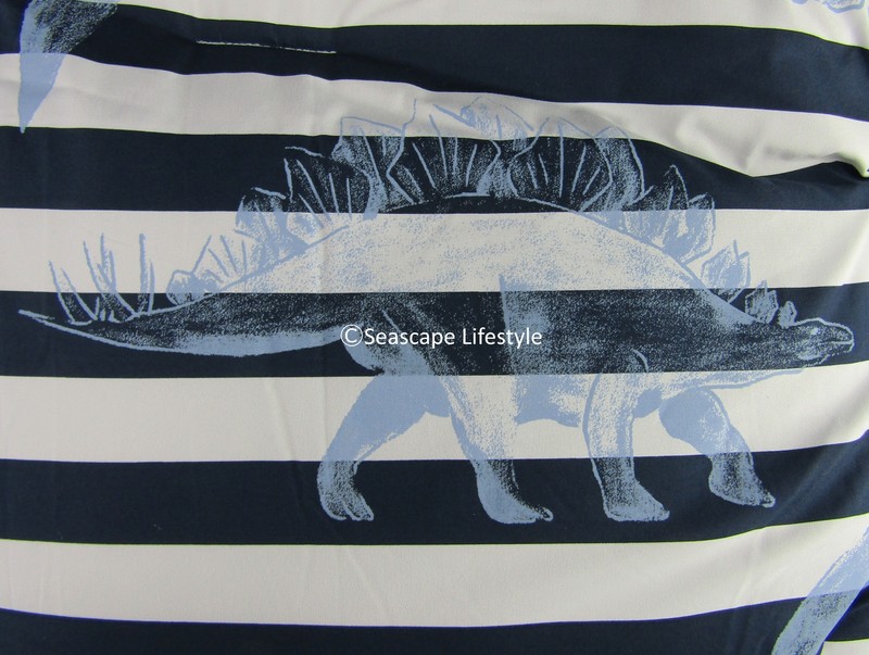 2-pc ☆ AWESOME DINOSAURS ☆ Twin Comforter REVERSIBLE Boy Zone Blue Striped gallery