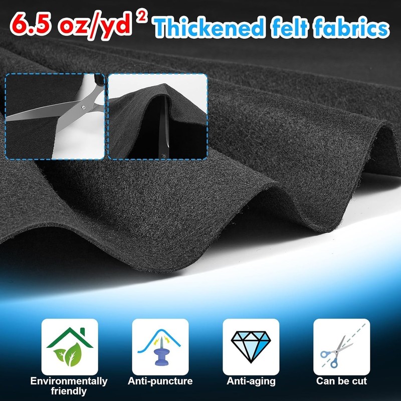 Durable 10ft Pool Ground Cloth for Above Ground Pools - Easy to Trim & Store gallery