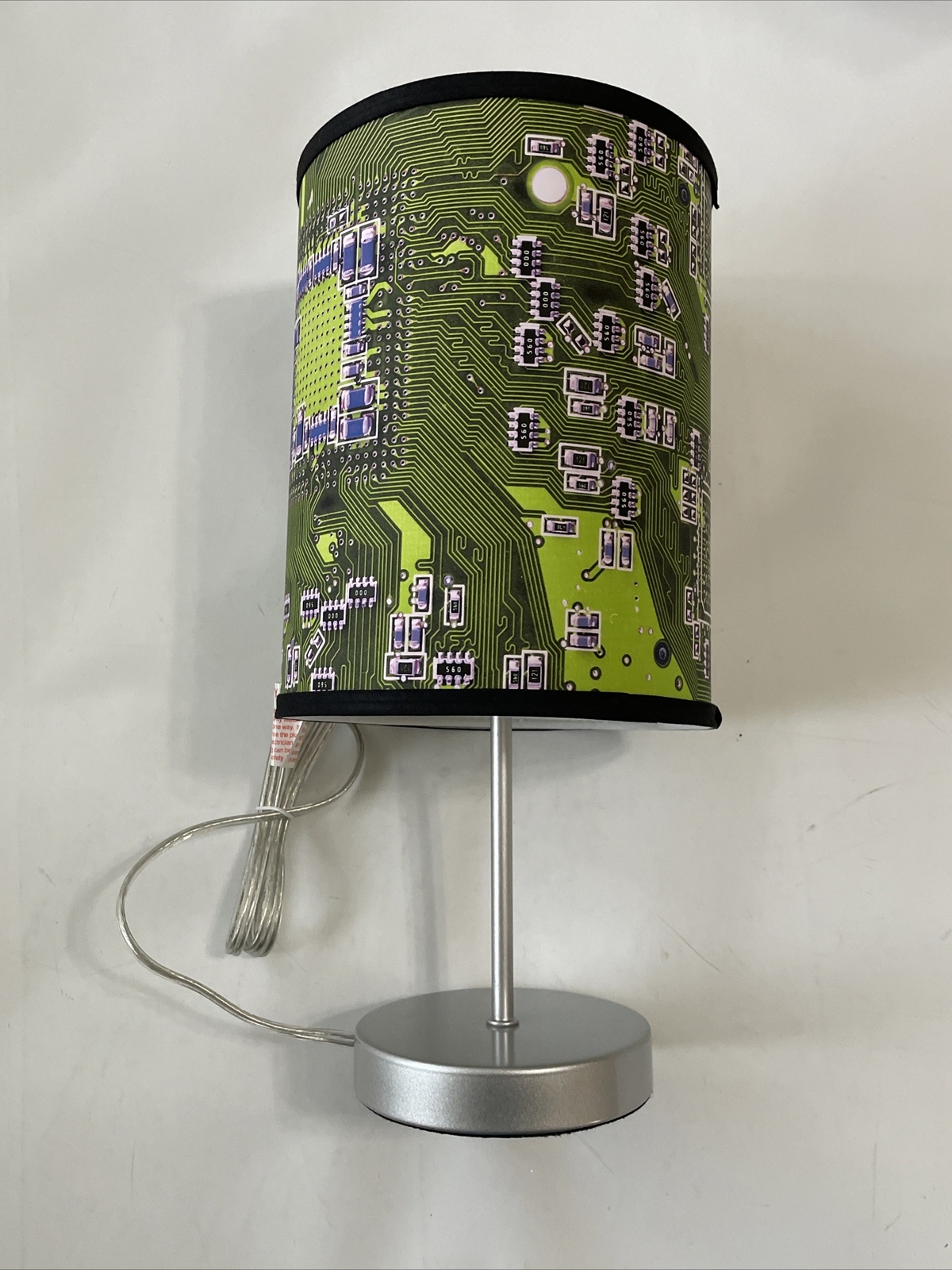 Lamp In A Box, Computer Chip Design, Table Lamp, 15 Inches High gallery