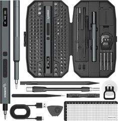 STREBITO 155pc Rechargeable Screwdriver 140 S2 Bits