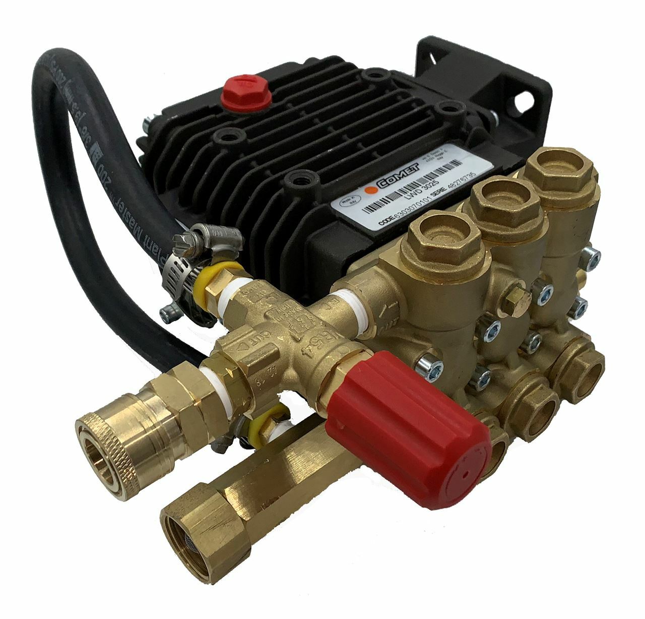 Comet LWD 3025G 2500PSI, 3.0GPM Comet Direct Drive Pump with Plumbing gallery