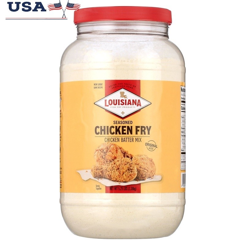 Crispy Chicken Fry Batter Mix Premium Seasoned Coating Fried Chicken 84oz New gallery