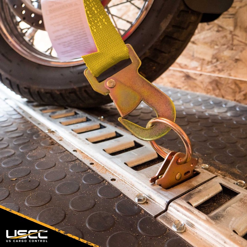 USCC 2" X 30 Ratchet Strap w/Snap Hook - Yellow gallery