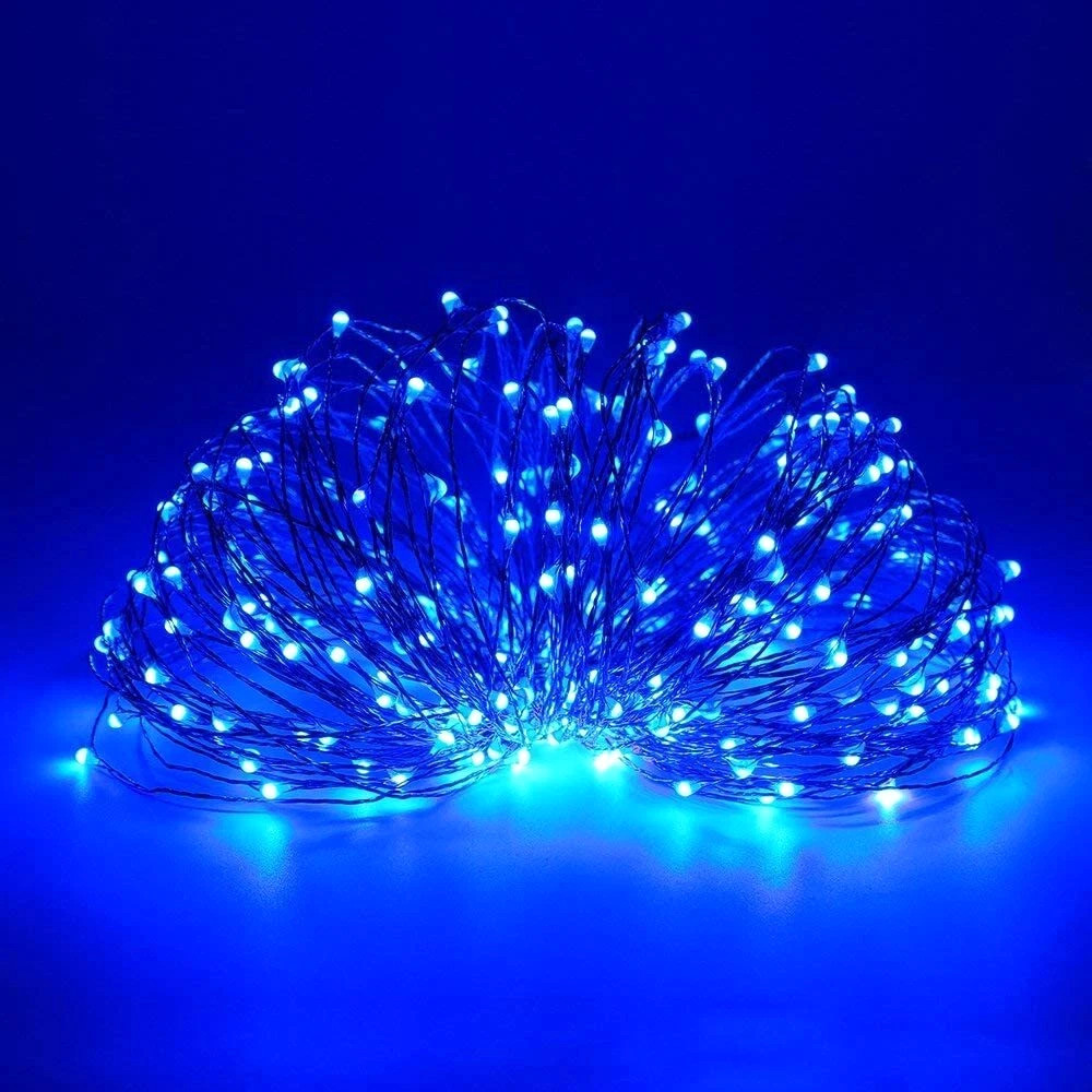 2-10m 20/50/100 LED Battery Micro Rice Wire Copper Fairy String Lights Party gallery
