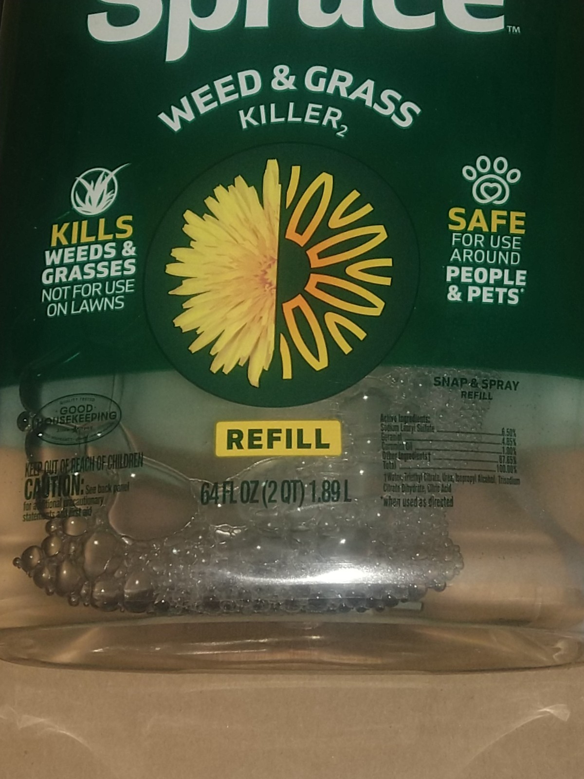 Spruce Snap & Spray Weed & Grass Killer 64oz Refill gallery