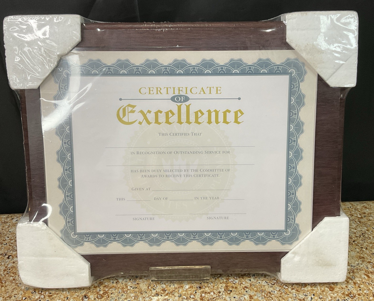 Victory Light Wood 8.5x11 Certificate Award Diploma Frame Plaque/ Mahogany gallery