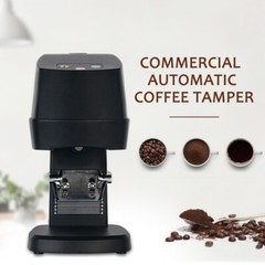 Commercial Black Electric Automatic Coffee Tamper Stainless Steel 58mm 110-240V
