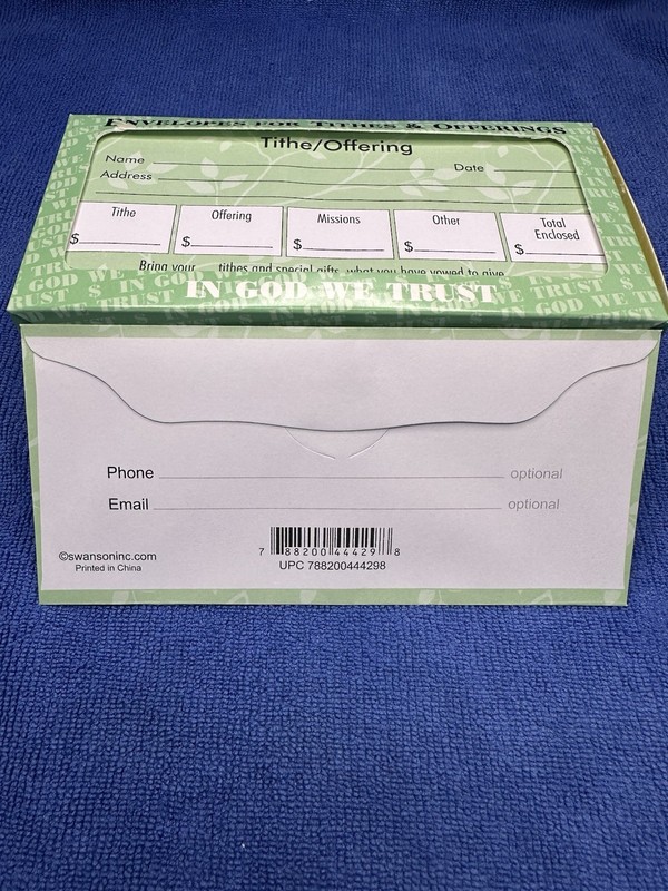 500 Pcs Church Offering Envelopes Tithe and Offering Envelopes for Church Blessi gallery