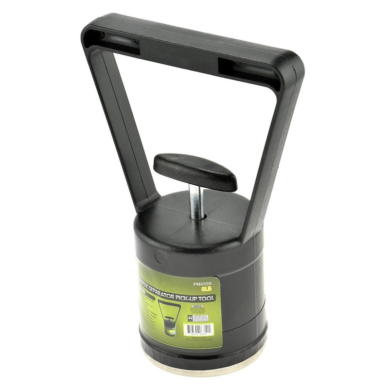 Magnetic Separator Pick Up Tool Industrial Quality 8 lbs Quick Release Handle gallery