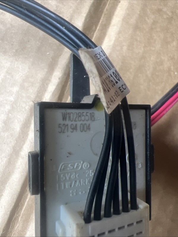 Whirlpool Washer Switch Harness Set Part # W10285511, W10285512 gallery