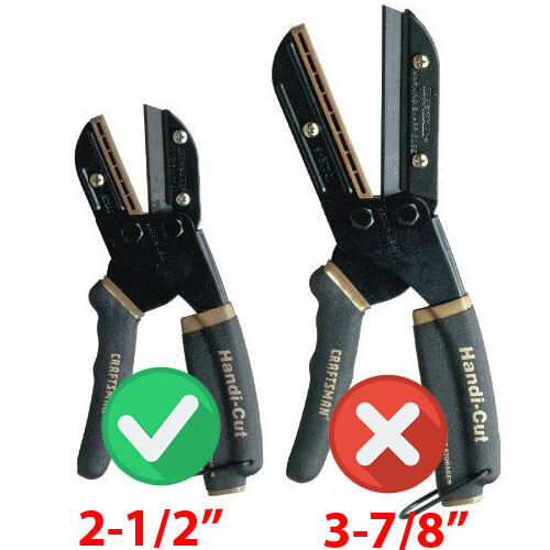 Compatible For Craftsman 2-1/2" Handi-Cut (5) Blades & 2 Anvil 37300 37310 37250 gallery