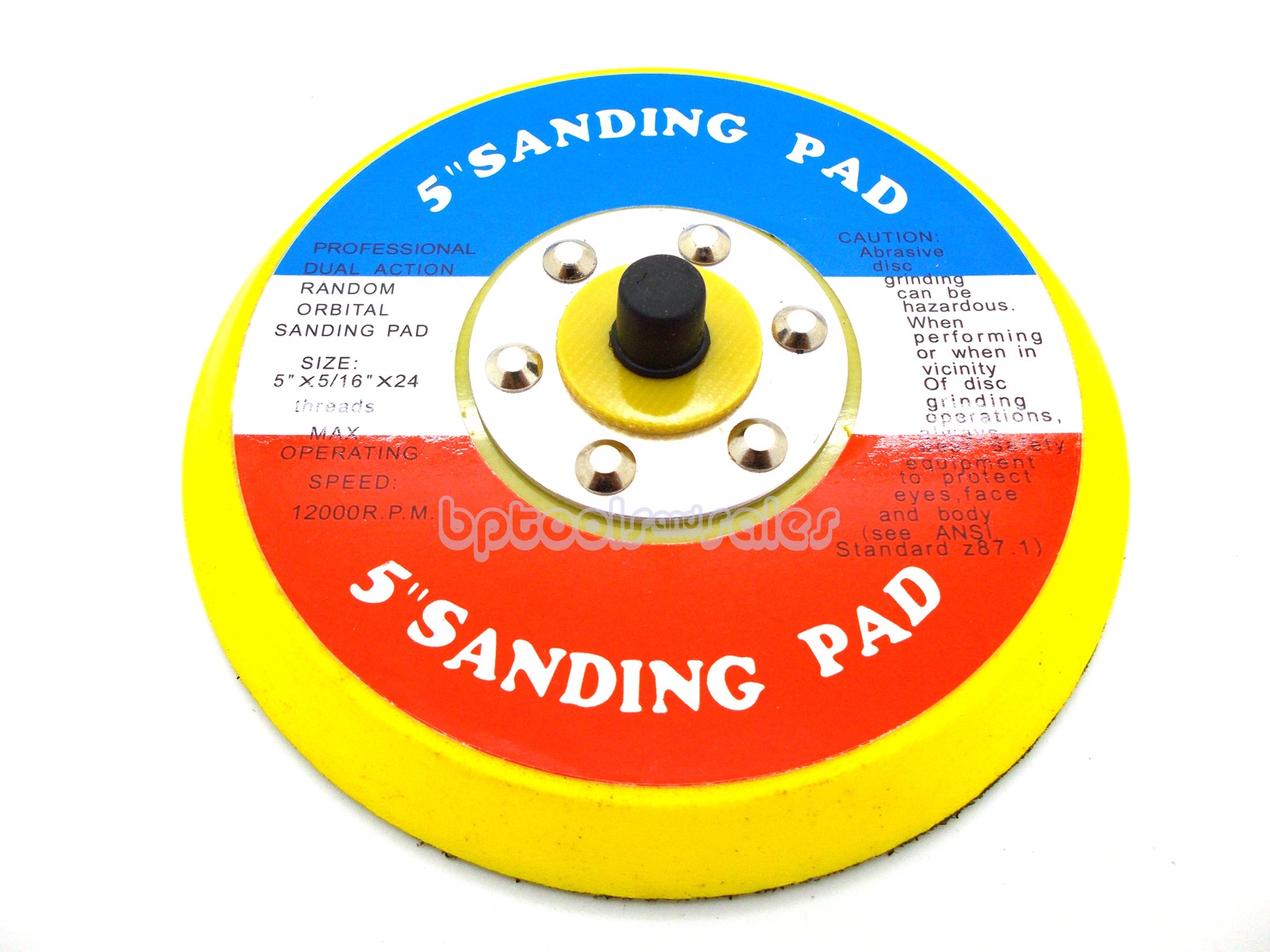 5" Sanding Dual Action Random Orbital Sanding Pad 12000RPM Palm Sander Pad gallery