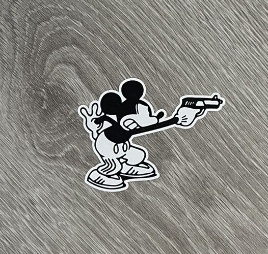 Mickey Mouse Sticker - Punk Rock Heavy Metal gallery