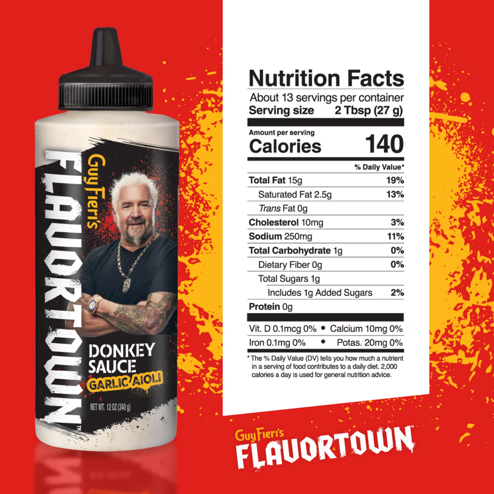 (2 pack) Flavortown Famous Donkey Sauce 12 oz gallery