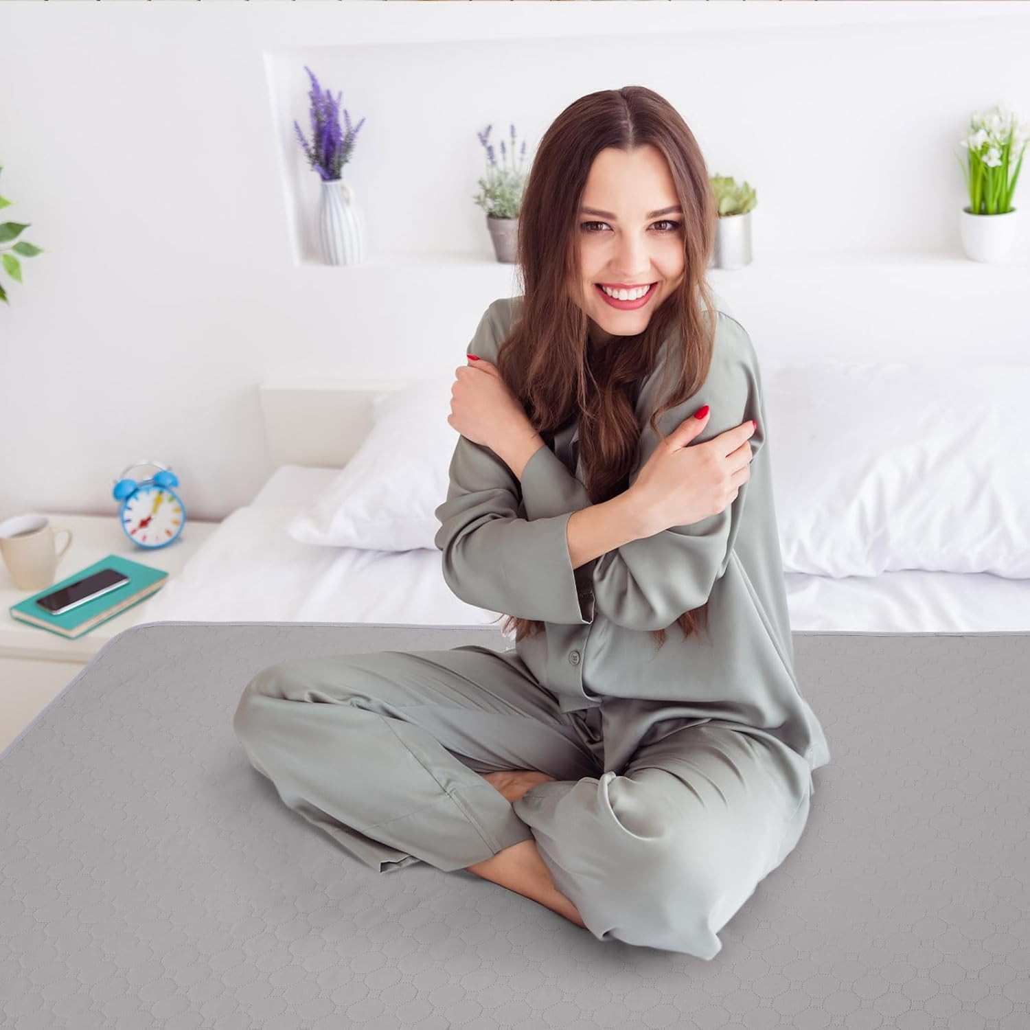 Waterproof Blanket for Bed Intimacy Washable Mattress Protector Extra Large 5... gallery