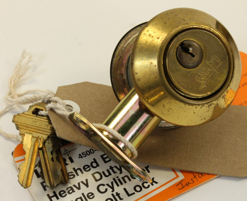 Lot of Random Keyed Entry Door Knobs Deadbolts Brass Crystal Lori Schlage Parts gallery