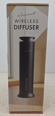 AirScent Wireless Essential Oil Diffuser, Smoky Black -Brand new