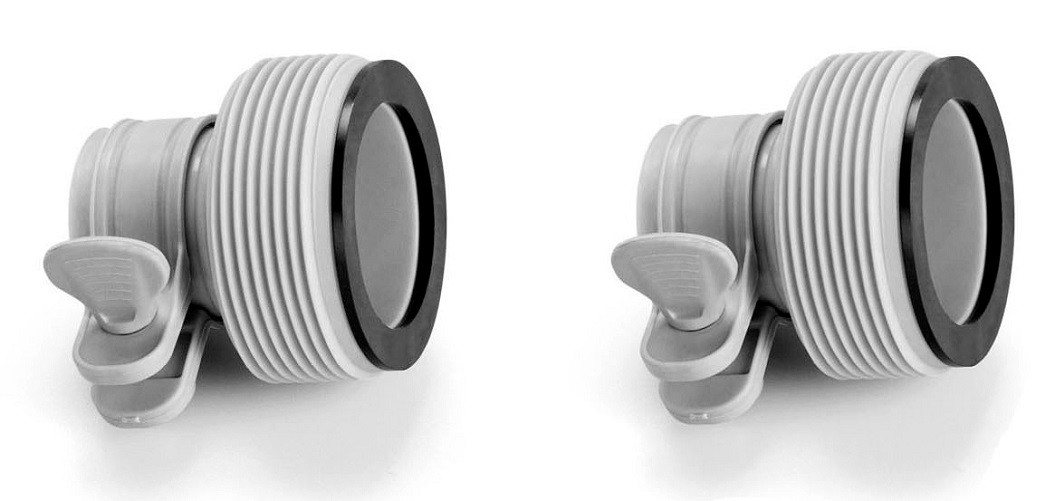 New Intex Hose Conversion Adapters Kit Pair gallery