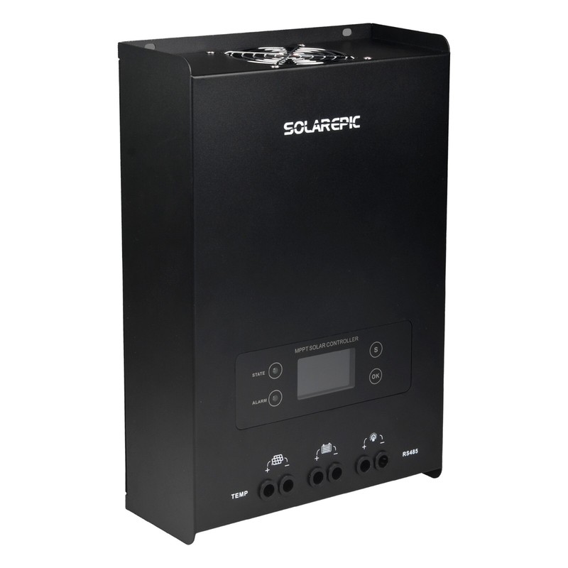 100A MPPT Solar Controller 12V/24V/36V/48V Solar Charger 250V & Bluetooth BT-02 gallery