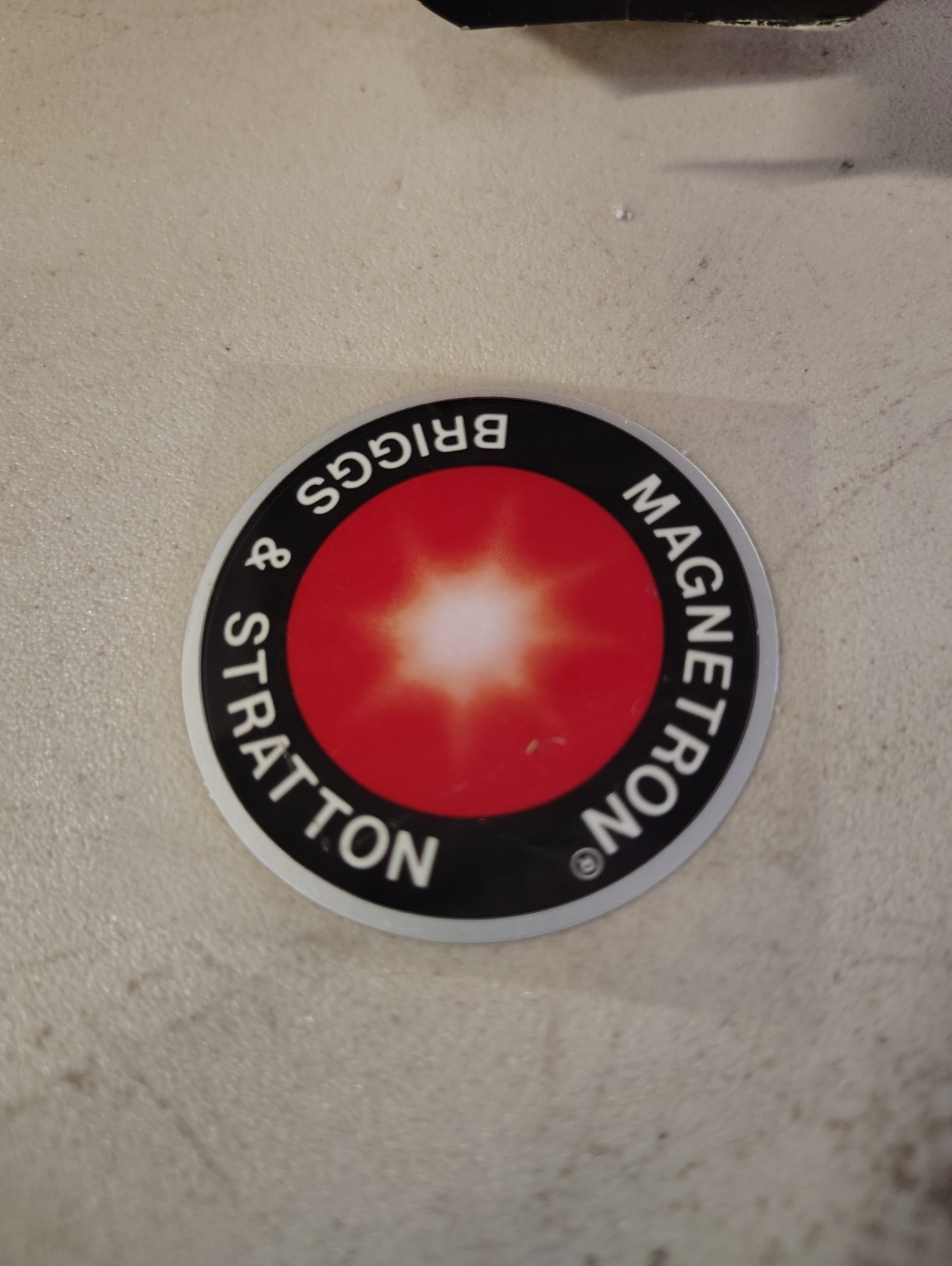 briggs and Stratton magnetron decal gallery