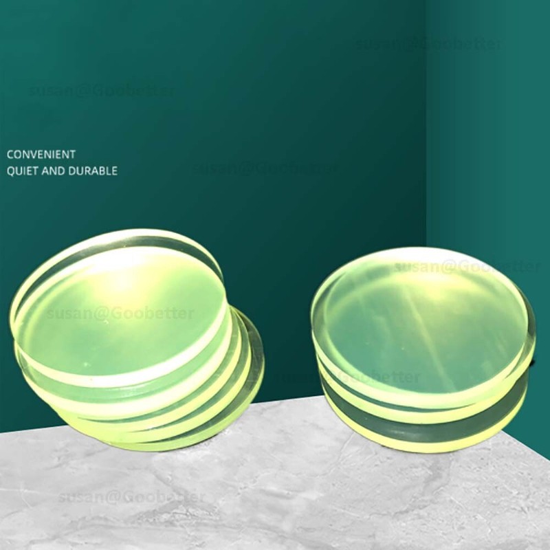 Solid Round Polyurethane Sheet PU Damping Pads Gaskets Dia 5mm-150mm Thick 1-8mm gallery